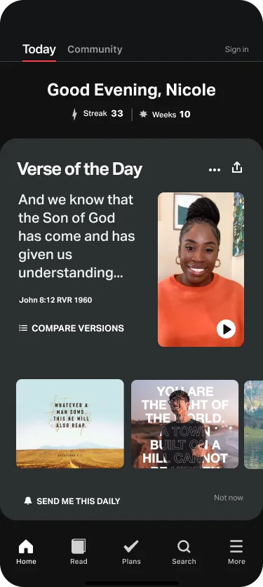 YouVersion Bible Plans